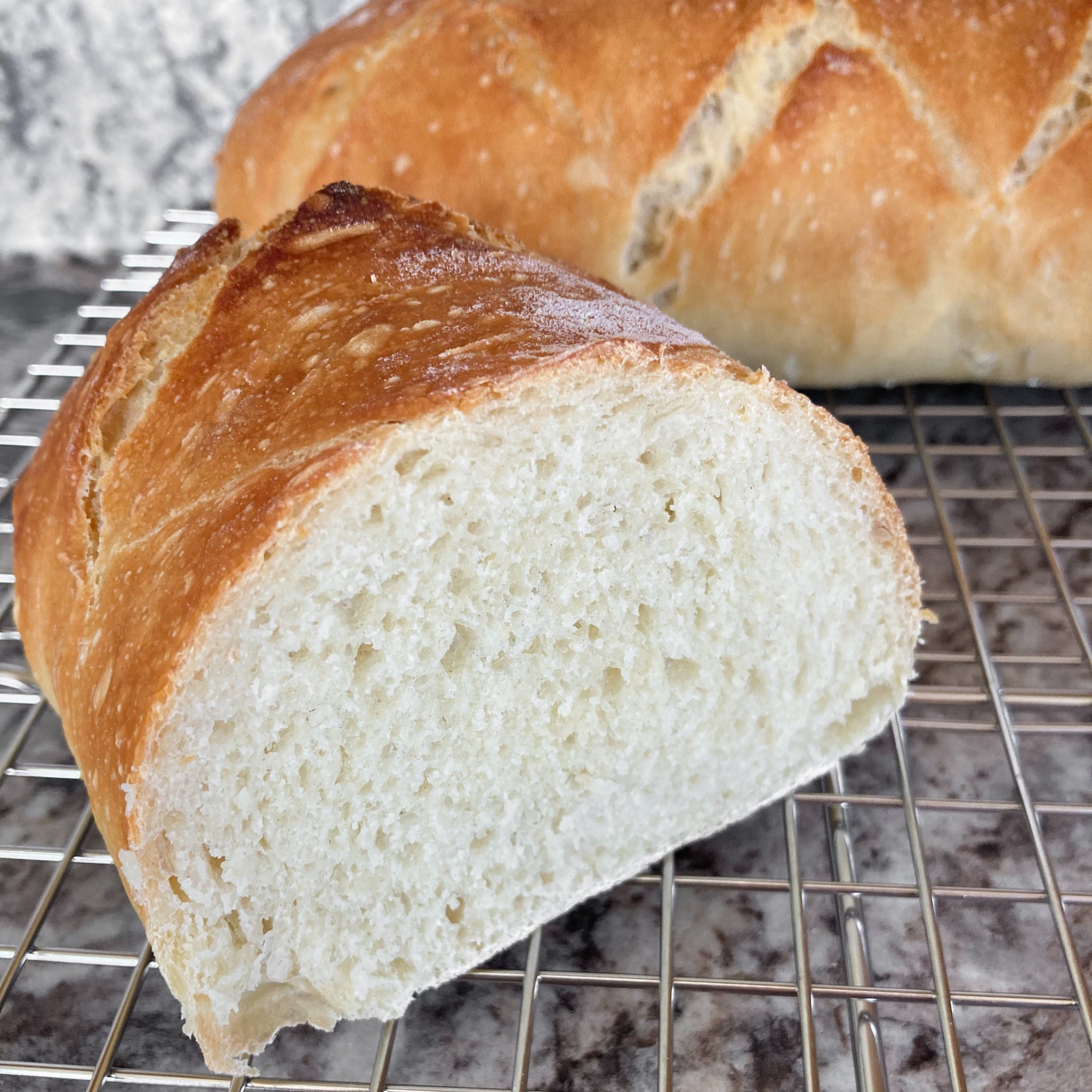 Same Day Artisan-Style Bread (without a Sourdough Starter) – Sweet Girl ...